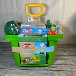 Melissa & Doug Let's Explore Vegetable Gardening Play Set (31 Pieces)